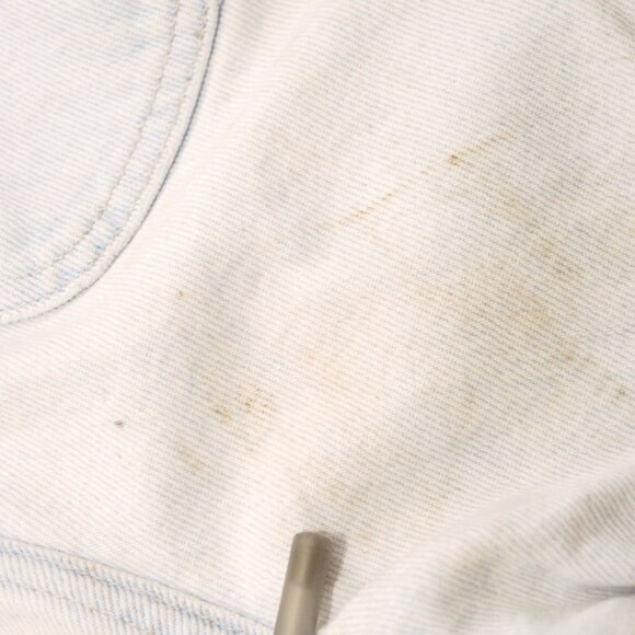 Y2K Tapered Leg Jeans (26) blue denim vintage light wash high waisted - Picture 10 of 10